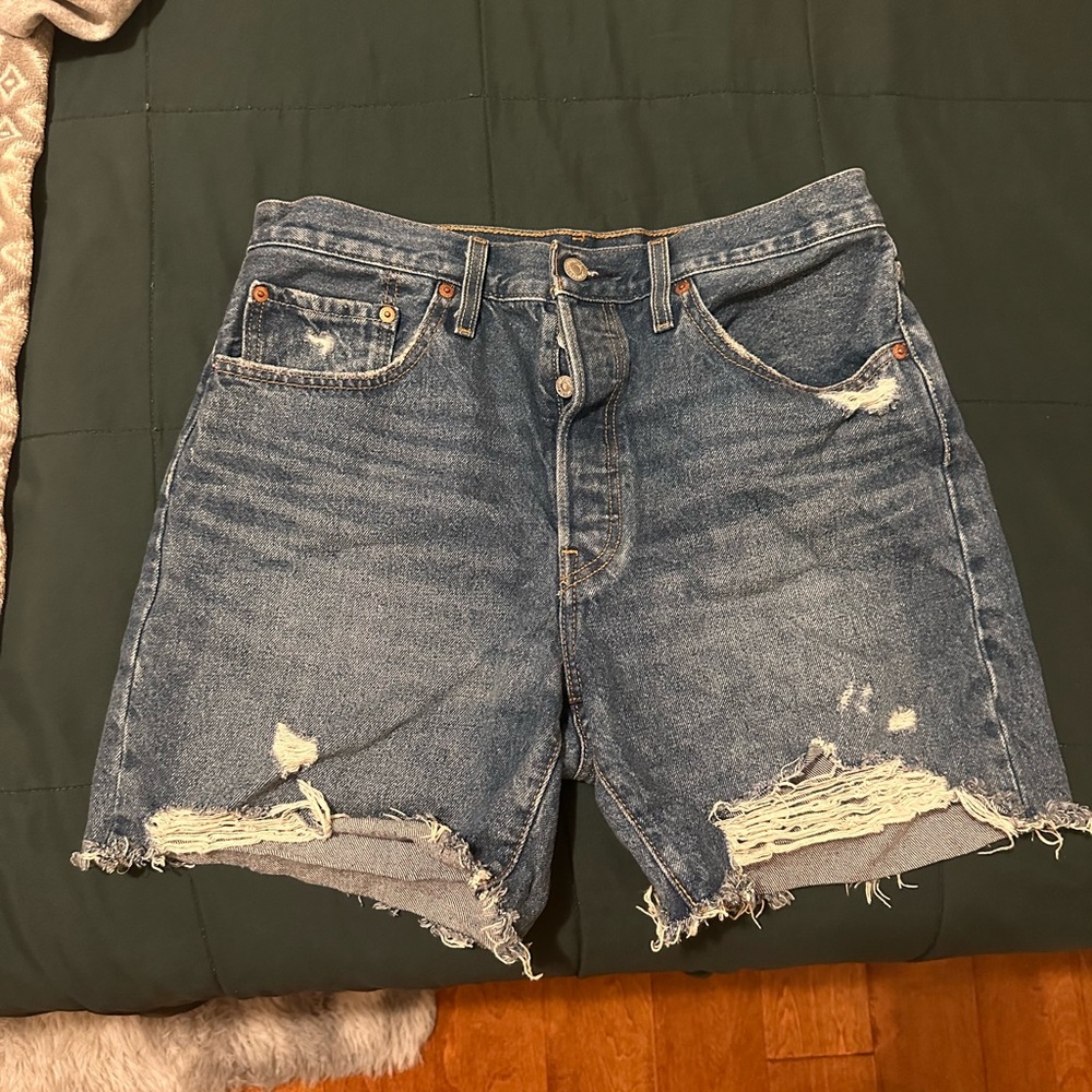 Women’s High Waist Jean shorts